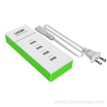 4-port desktop USB charger